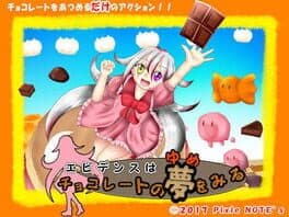 Girl and chocolate