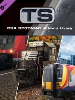 Train Simulator Classic: CSX SD70MAC Add-on Livery