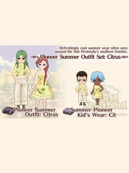 WorldNeverland: Daily Life in the Elnea Kingdom - Pioneer Summer Outfit Set: Citrus