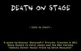 Death on Stage