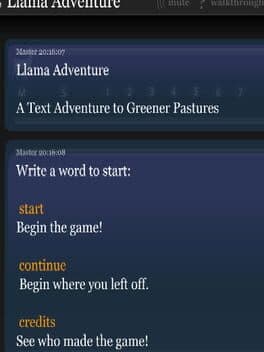 Llama Adventure