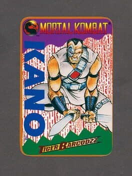 Mortal Kombat: Tiger Barcodzz - Kano