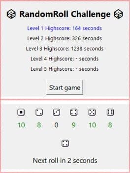RandomRoll Challenge