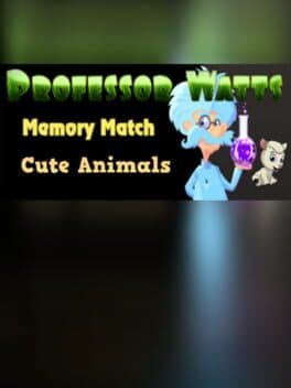 Professor Watts Memory Match: Cute Animals