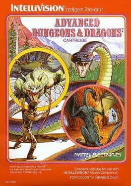 Advanced Dungeons & Dragons Cartridge