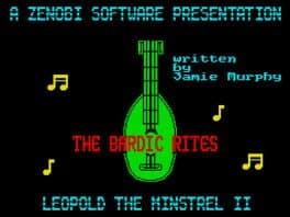 The Bardic Rites