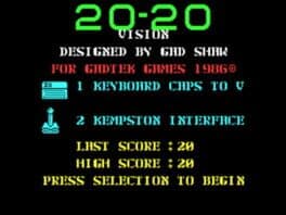 2020 Vision