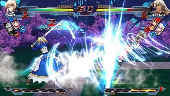 Nitroplus Blasterz: Heroines Infinite Duel — screenshot 1