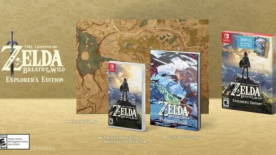 The Legend of Zelda: Breath of the Wild - Explorer's Edition — screenshot 1