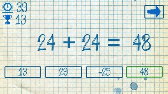 The young mathematician: Easy difficulty — screenshot 5
