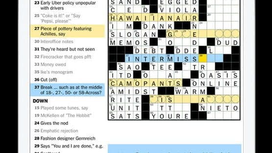 New York Times Crossword — screenshot 8