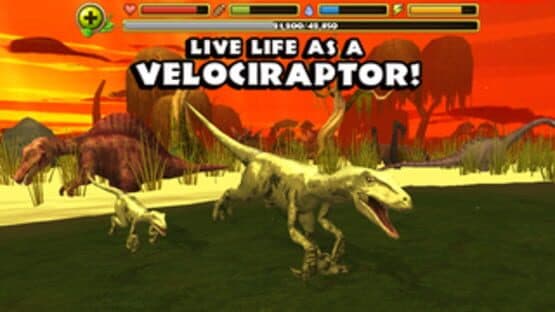 Jurassic Life: Velociraptor Dinosaur Simulator — screenshot 1