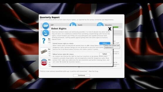 Democracy 3: Clones and Drones — screenshot 5
