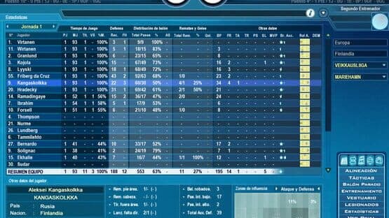 Unifutbol — screenshot 2