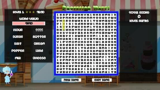 Professor Watts Word Search: Yummy Foods — screenshot 1