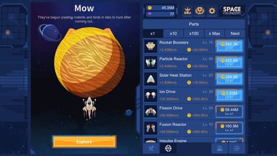 Space Colonizers Idle Clicker — screenshot 3