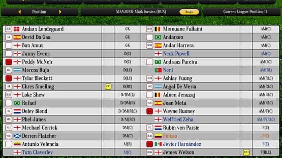 Global Soccer Manager — screenshot 1