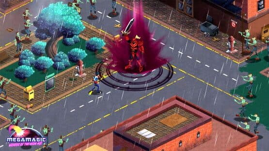 Megamagic: Wizards of the Neon Age — screenshot 1