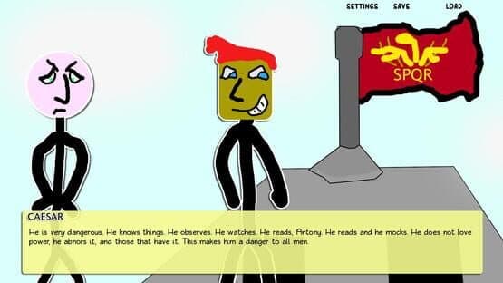 Paper Shakespeare: Stick Julius Caesar (With a Dagger) — screenshot 4