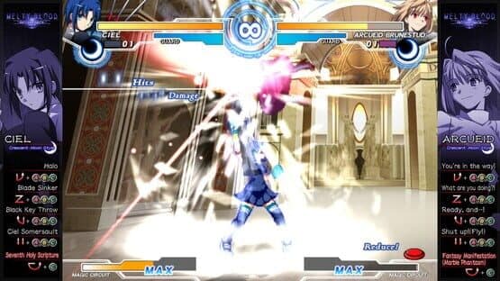 Melty Blood Actress Again Current Code — screenshot 2