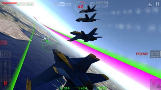 Blue Angels Aerobatic Flight Simulator — screenshot 1