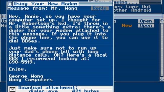 Digital: A Love Story — screenshot 1