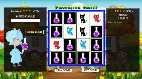 Professor Watts Memory Match: Puppies — screenshot 1