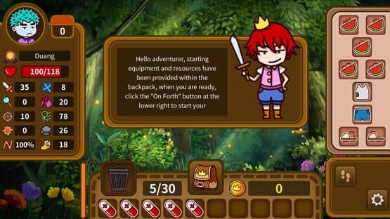 The Adventurer and His Backpack — screenshot 4