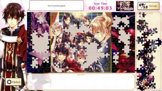 Otome Romance Jigsaws - Midnight Cinderella & Destined to Love — screenshot 1