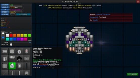 StarShip Constructor — screenshot 1