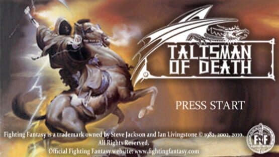 Fighting Fantasy: The Talisman of Death — screenshot 1