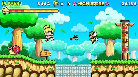 Wonder Boy Returns — screenshot 3