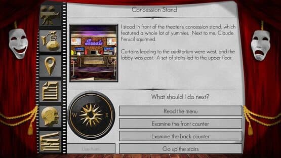 The Filmmaker - A Text Adventure — screenshot 1