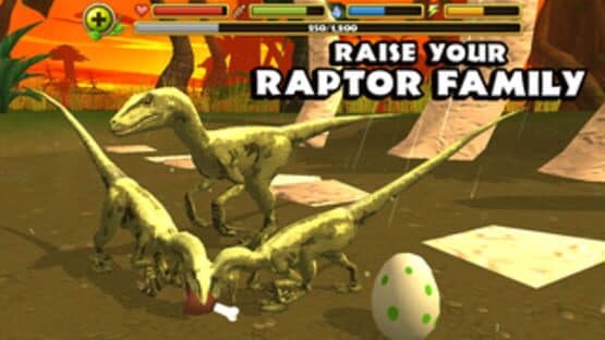 Jurassic Life: Velociraptor Dinosaur Simulator — screenshot 2