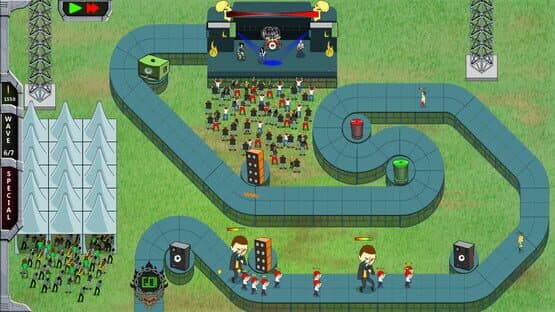 Rock 'N' Roll Defense — screenshot 1