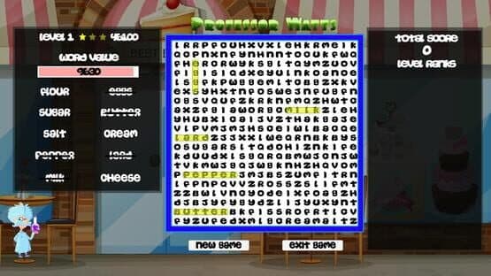 Professor Watts Word Search: Yummy Foods — screenshot 2