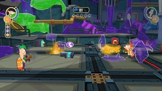 Phineas and Ferb: Across the Second Dimension — screenshot 1