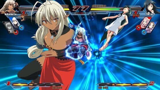 Nitroplus Blasterz: Heroines Infinite Duel — screenshot 5