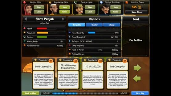 President for a Day - Floodings — screenshot 3