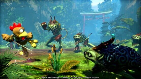 Moorhuhn: Tiger and Chicken — screenshot 1