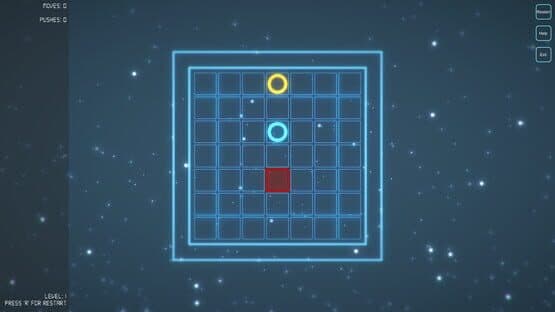 Glowing Sokoban — screenshot 1