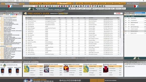 Draft Day Sports: Pro Basketball 2018 — screenshot 3