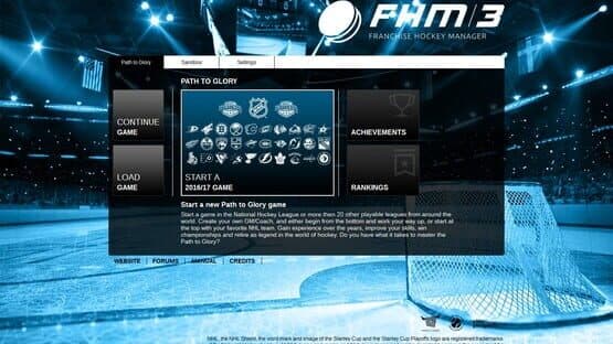 Franchise Hockey Manager 3 — screenshot 1