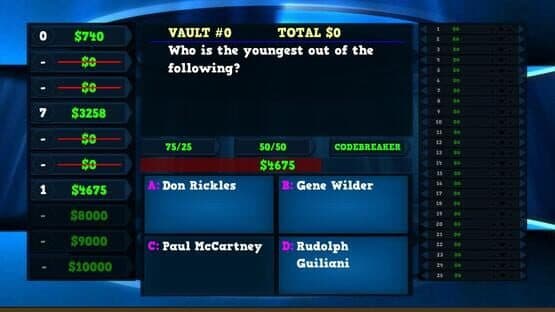 Trivia Vault: Celebrity Trivia — screenshot 1