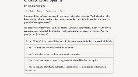 Choice of Rebels: Uprising — screenshot 3