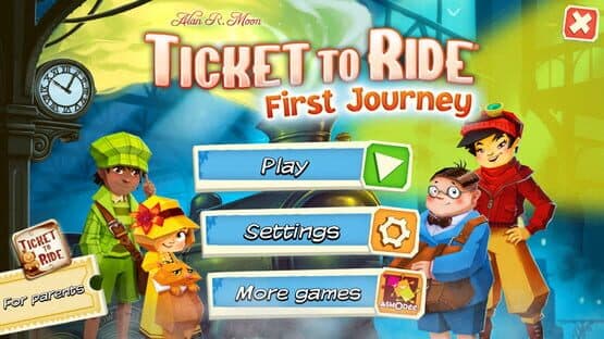 Ticket to Ride: First Journey — screenshot 1