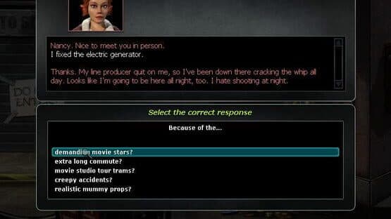 Nancy Drew Dossier: Lights, Camera, Curses! — screenshot 5