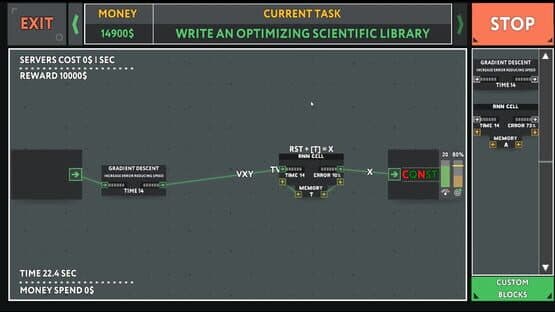 while True: learn() — screenshot 3
