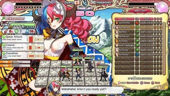 Eiyu*Senki - The World Conquest — screenshot 1