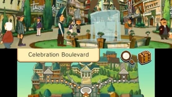 Professor Layton and the Miracle Mask — screenshot 2